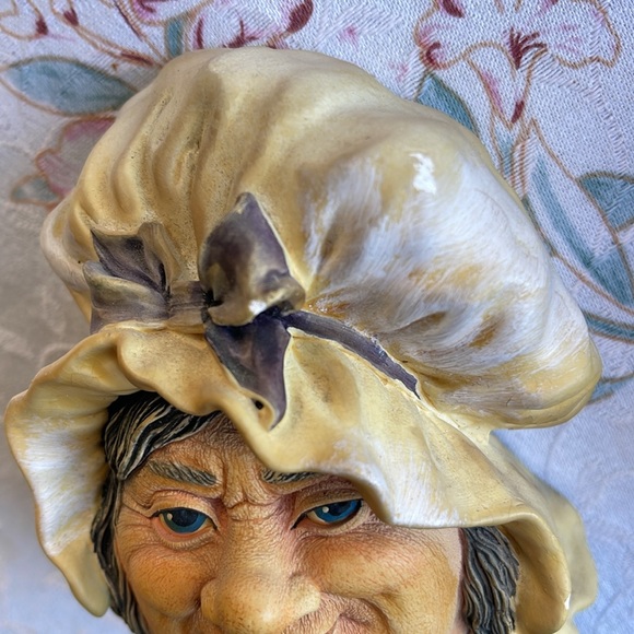 Bossons Wall Head Sarah Gamp Vintage 1964 England - Picture 4 of 12